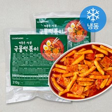 쿡생 딱좋은 1인분 국물떡볶이 (냉동), 2봉, 310g