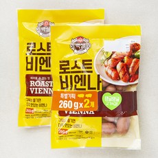 백설 로스트비엔나, 260g, 2개