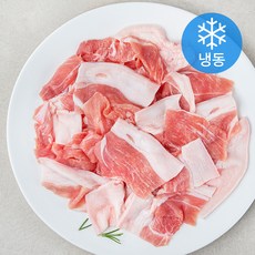제주 흑돼지 미박 앞다리살 볶음용 (냉동), 500g, 1개