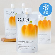 오롯 단호박오트밀크 스무디 200g (냉동), 4개입