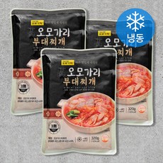 오모가리 부대찌개 (냉동), 3팩, 320g