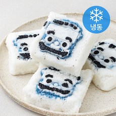 착한떡 타요 모양 백설기 (냉동), 360g, 1개