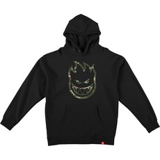 후디드 스핏파이어 BIGHEAD OUTLINE FILL Pullover Hooded Sweatshirt