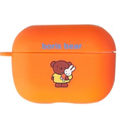 미피 뉴트로 에어팟 프로 하드케이스, 오렌지