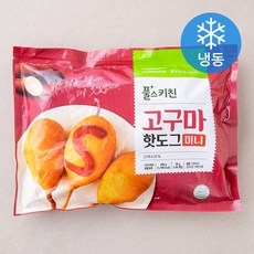 풀스키친 고구마 핫도그 미니 20입 (냉동), 1개, 600g