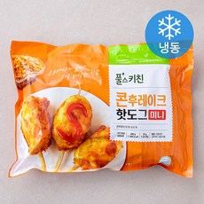 풀스키친 콘후레이크 핫도그 미니 20입 (냉동), 1개, 600g