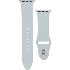 유스픽 소프트 파스텔 스마트워치 스트랩 22mm, 그레이