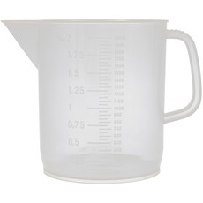 Kartell PP 手柄燒杯 KA.1158, 1個, 2000毫升