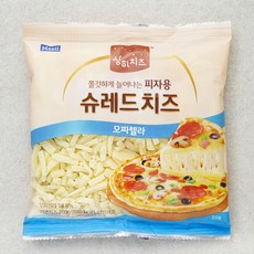 상하치즈 매일유업 모짜렐라 피자용 슈레드 치즈, 1개, 200g