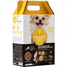 캐니소스 닭고기와 오리 그랑크뤼 사료, 닭, 2kg, 1개