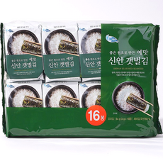 예맛 신안갯벌김, 4g, 16개