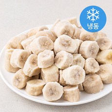 베트남산 바나나 슬라이스 (냉동), 1kg, 1개