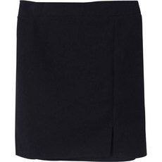 비카룬 모직 뒷밴딩 옆트임 미니 스커트 cpsk4951k2a