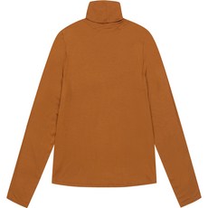 베네통 여성용 소프트 하이넥 티셔츠 3Z12D2005