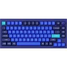 키크론 Q1 Knob Frame RGB 핫스왑 갈축 키보드 풀패키지, 카본 블랙, Keychron Q1 Knob M3, 텐키리스