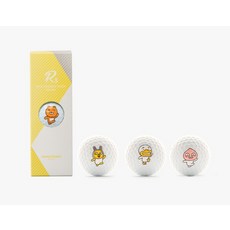 카카오프렌즈 골프 R3 프렌즈에디션 3피스 12p, 화이트, 12개입, 1세트
