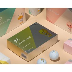 카카오프렌즈 골프 R3 프렌즈에디션 3피스 12p, 화이트, 12개입, 1세트