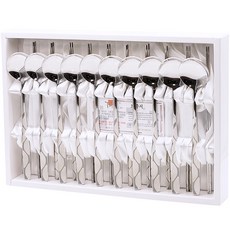 테이블아트 국산 페블 수저 10벌 세트, SLIVER, 숟가락 10p + 젓가락 10p SLIVER, 숟가락 10p + 젓가락 10p