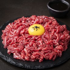 전통참한우 신선육회 400g + 육회소스 간장맛 40g x 2p 세트 (냉장), 1세트