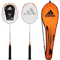 아디다스 성인용 배드민턴 라켓 SPIELER E1.2ST 2p + 풀커버 세트, SPIELER E1.2ST(헤일로 블루), 1세트 SPIELER E1.2ST, 1세트