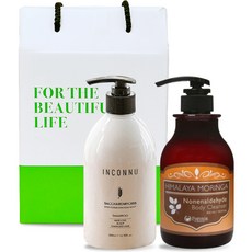 Pogonia 啤酒酵母洗髮精 500ml+Nonenaldehyde沐浴露 500ml禮盒, 1組