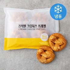 간식엔 크림치즈 프레첼 (냉동), 50g, 4개입