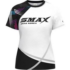 스맥스코리아 여성용 그랜드 숄더핏 쿨소재 배드민턴 티셔츠 SMAX-49