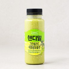 풀무원녹즙 핸디밀 그린샐러드 식이섬유플랜 음료, 190ml, 1개