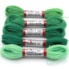 Joy Cross Stitch Appleton Woolsa 5 件套, 1套, 426, 427, 428, 429, 431