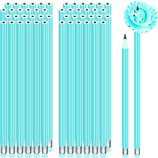 영아트 플라워 연필 HB 12p, 블루, 4개