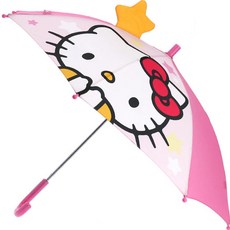 산리오 아동용 헬로키티 47 스윗스타 입체 홀로그램 장우산 MUHKU10043