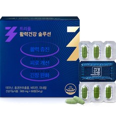 건강더함 트리플 활력건강 솔루션 비타민B군 54g, 1개, 60정