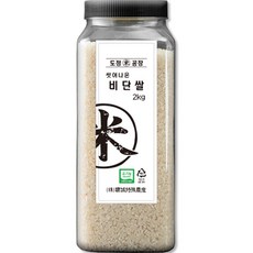 도정공장 유기농 비단쌀 백미, 2kg, 1개