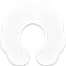 양면 롤링턱받이, 22 아이보리(무지), 1개
