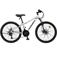 스마트 자전거 24 엑스포스D, 160cm, 화이트
