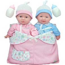 베렝구어 실제같은 미니 라뉴본 쌍둥이 아기인형 13140, 혼합색상