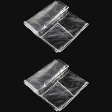 ZY 透明防水帳篷 60 S 型 60 x 150 厘米, 2個