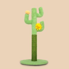 애구애구 고양이 선인장 수직 스크래쳐 60cm, 혼합색상, 1개
