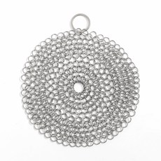 Tree 반영구 스텐링 수세미 원형 15cm, 1개, 1세트