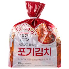 대상 종가 포기김치 비닐, 900g, 1개 - 이미지 4