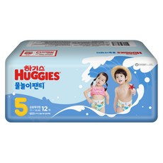 하기스 물놀이팬티 특대형 아동용 12p, 5단계, 12매