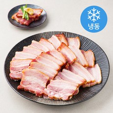 풀스키친 국내산 참나무로 훈연한 훈제삼겹 슬라이스 (냉동), 1kg, 1개