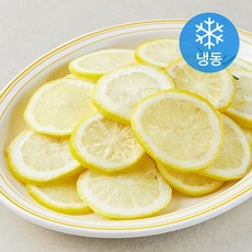 레몬 슬라이스 (냉동), 500g, 1개