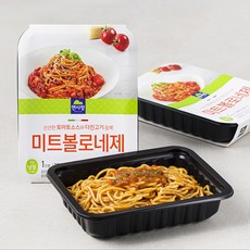 면사랑 미트볼로네제 스파게티 1인분, 220g, 3개