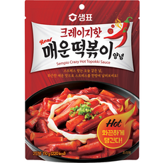 샘표 매운떡볶이 양념, 110g, 1개