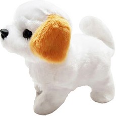 會動的狗狗活動玩偶, 棕色