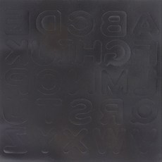 GabeFamily 兒童款Tok Tok大寫字母拼圖磁鐵板 KS4106-1, 1個