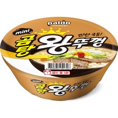 팔도 미니 곰탕 왕뚜껑 80g, 1개