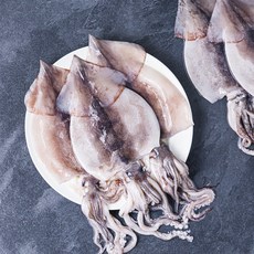 부산 13번 중매인 국내산 초코 손질 오징어, 1.2kg(대 5미), 1개