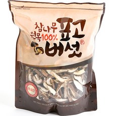 참나무 원목 표고버섯 슬라이스, 200g, 1개